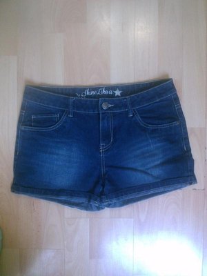 Фирменные джинсовые шорты 15-16 лет 25181215 фото